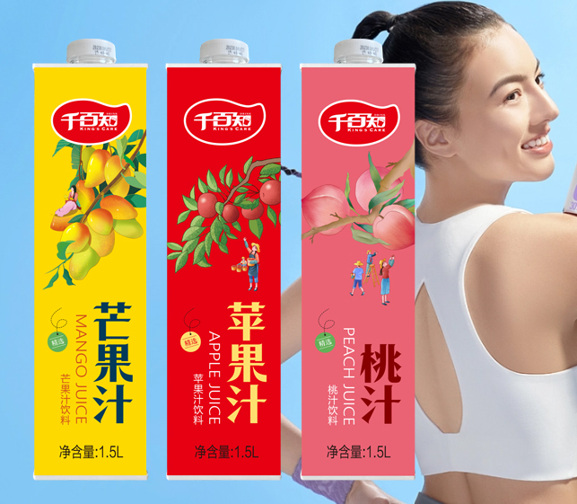 1.5L芒果汁/苹果汁/桃汁