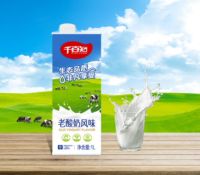 老酸奶风味饮品1L