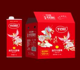 龙凤呈祥益生元蓝莓1.5L*6