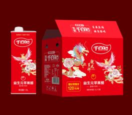 龙凤呈祥益生元红柚1.5L*6