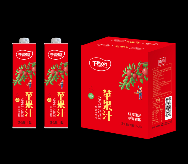 苹果汁1.5L*6