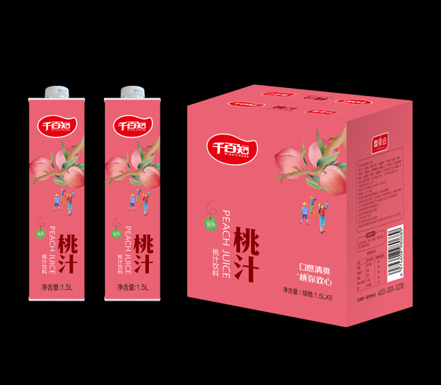 桃汁1.5L*6